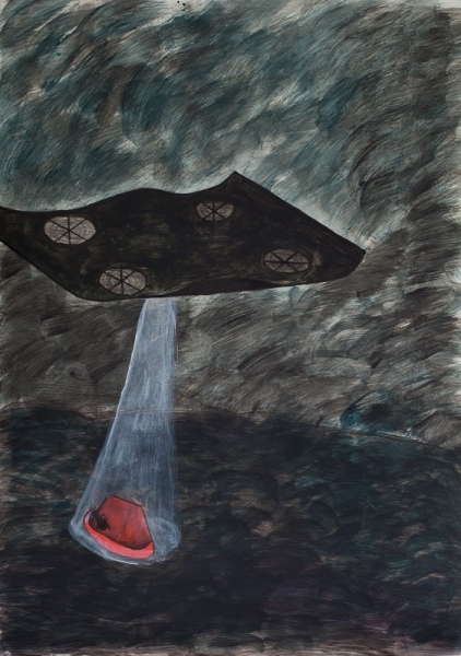 Bērnu zīmēts bezpilota gaisa kuģis