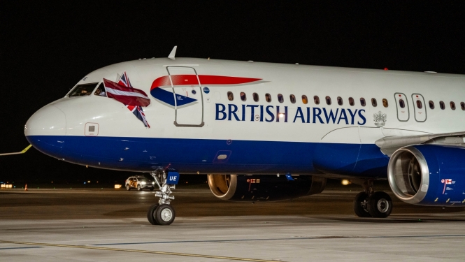 Lidostā “Rīga” ieradies pirmais “British Airways” lidojums no Londonas Hītrovas