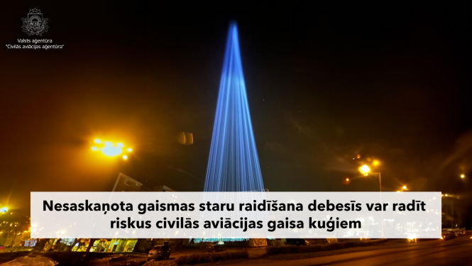 Gaismas stari debesīs