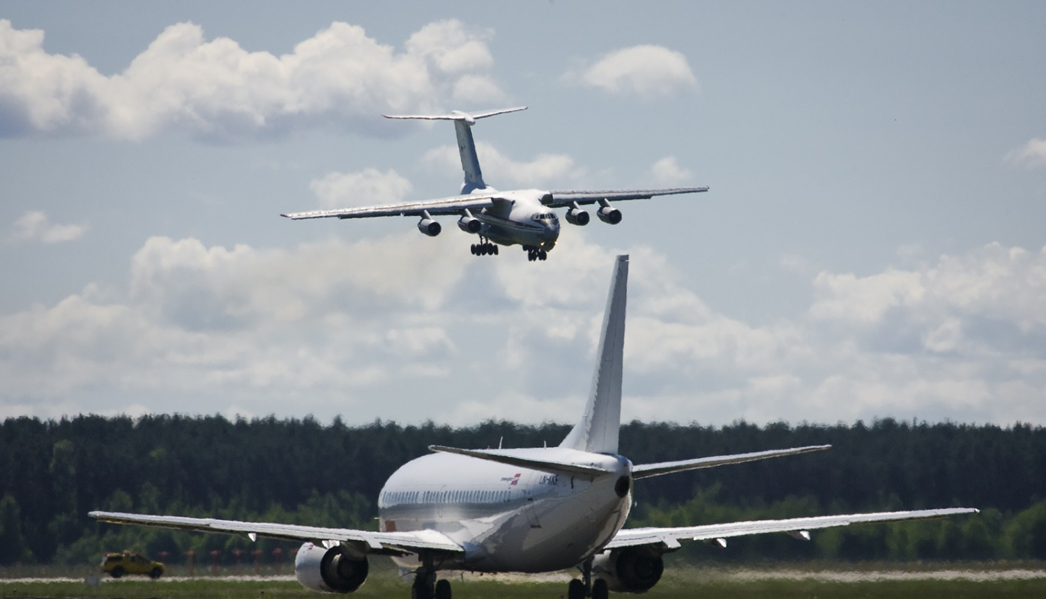 Informatīva bilde no lidostas.