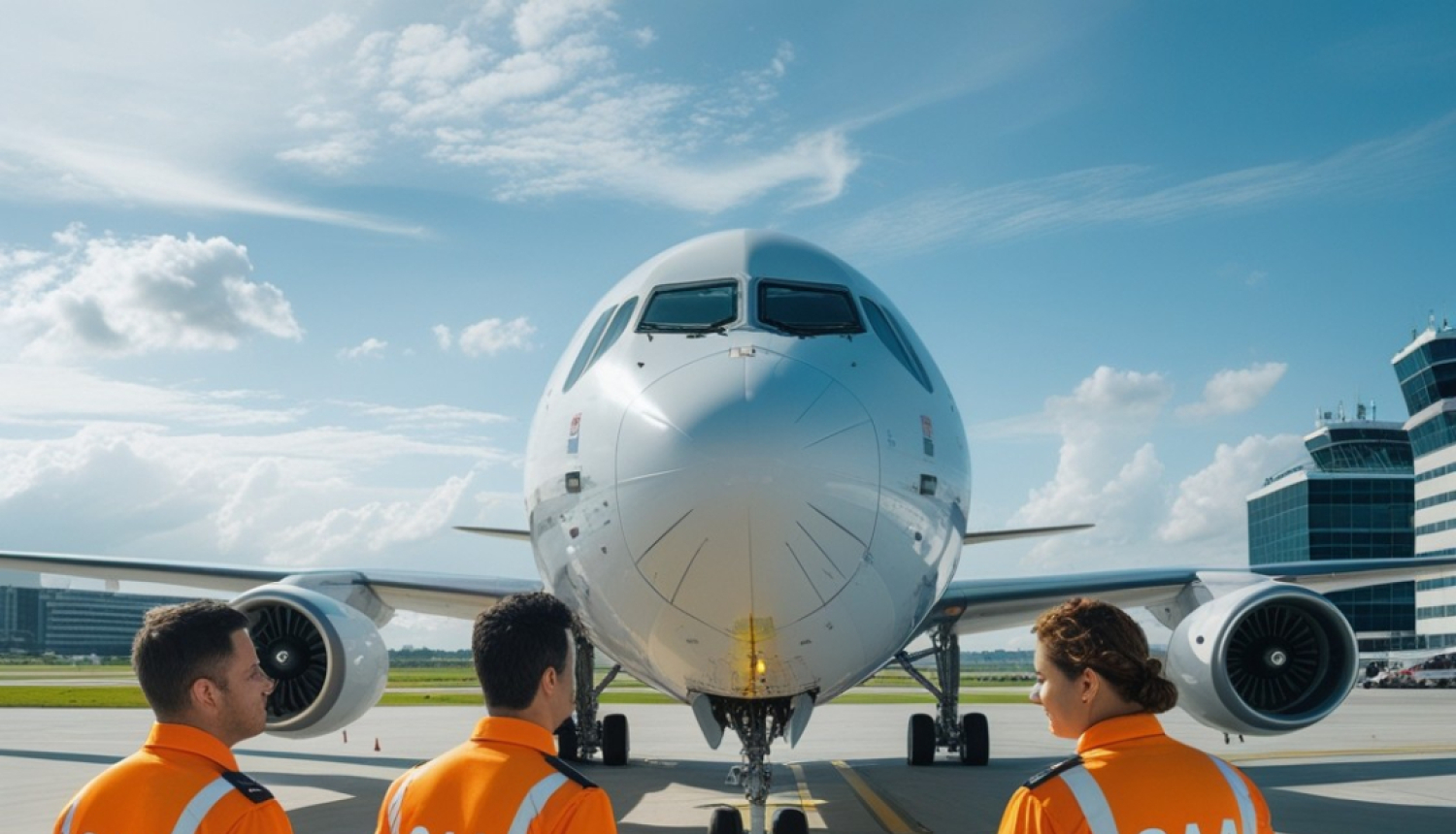 Ilustratīvs foto - pārbaude lidlaukā.