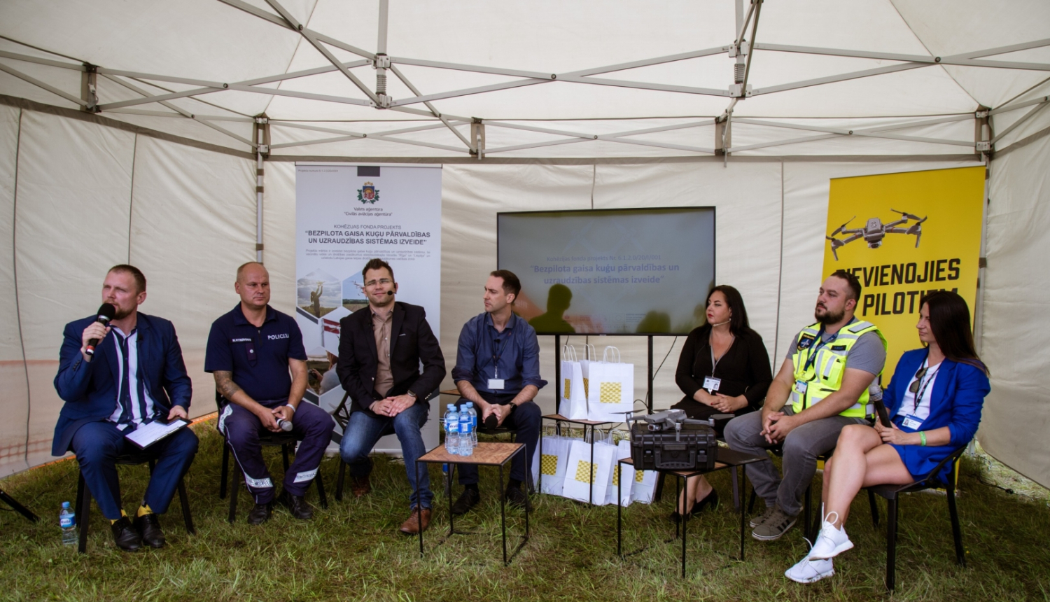 CAA Diskusijas dalībnieki Liepājā