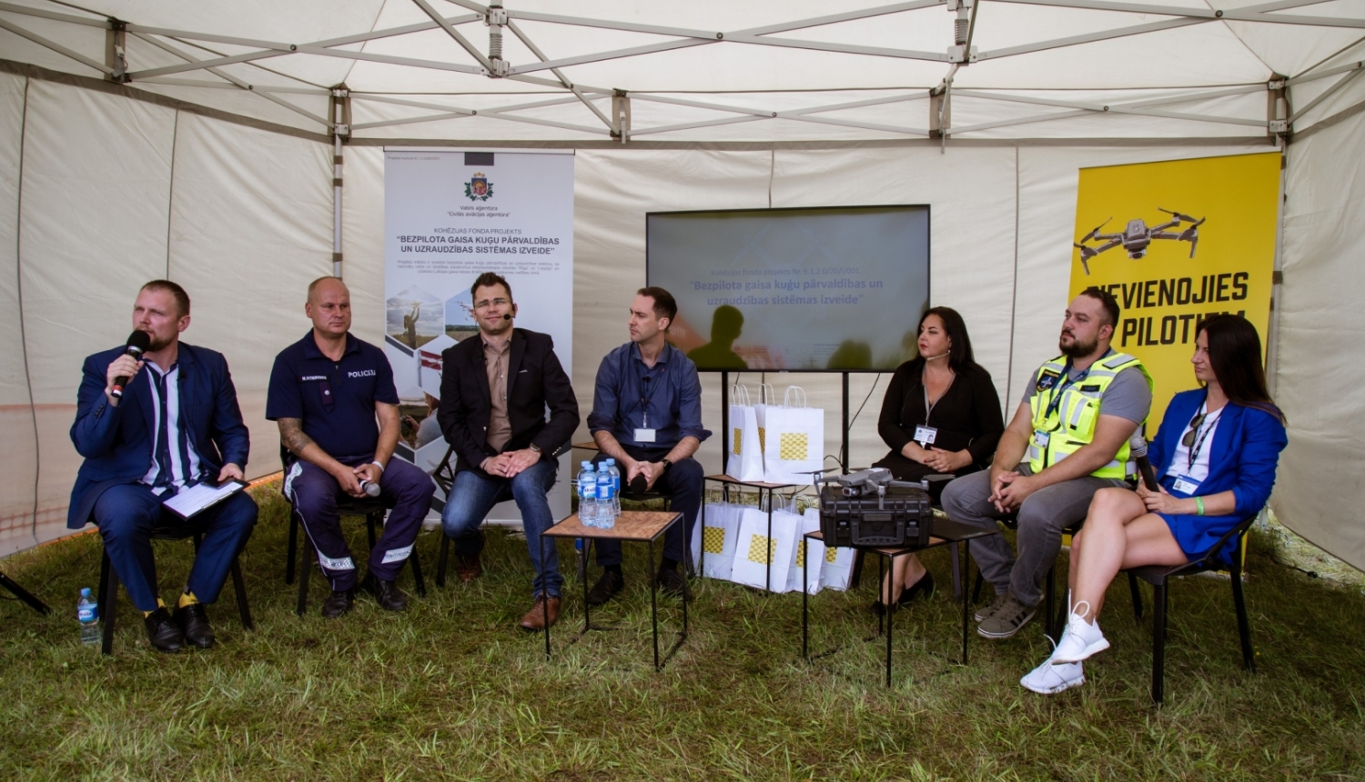 CAA Diskusijas dalībnieki Liepājā